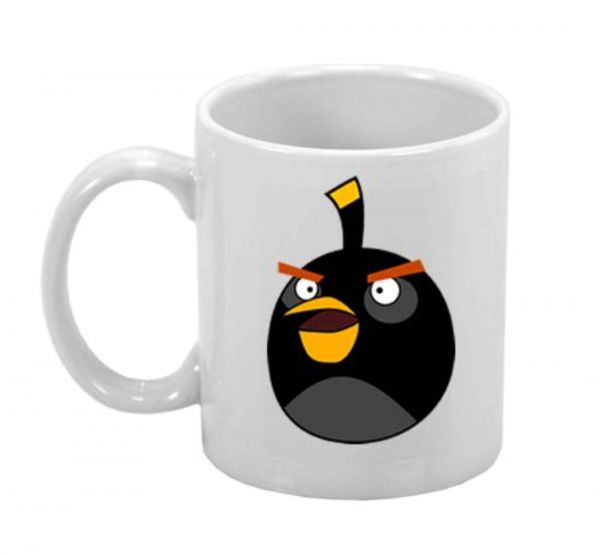 Caneca Angry Birds Black Bird